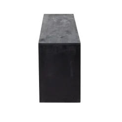 Tv-Meubel Xander Zwart Mangohout - Giga Meubel
