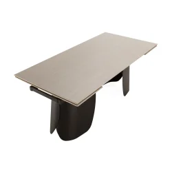 Uitschuifbare Eettafel Crisia 180/260cm Travertine - Giga Meubel
