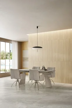 Uitschuifbare Eettafel Prisca 180/260cm Travertine - Giga Meubel