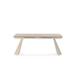Uitschuifbare Eettafel Prisca 180/260cm Travertine - Giga Meubel