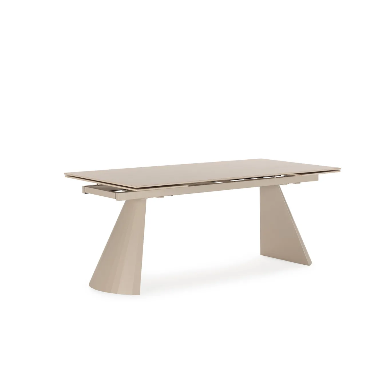 Uitschuifbare Eettafel Prisca 180/260cm Travertine - Giga Meubel