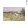 Urban Cotton Glasschilderij Spring Flowers 40x60cm