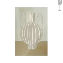 Urban Cotton Glasschilderij Vivid Vase 04 40x60cm
