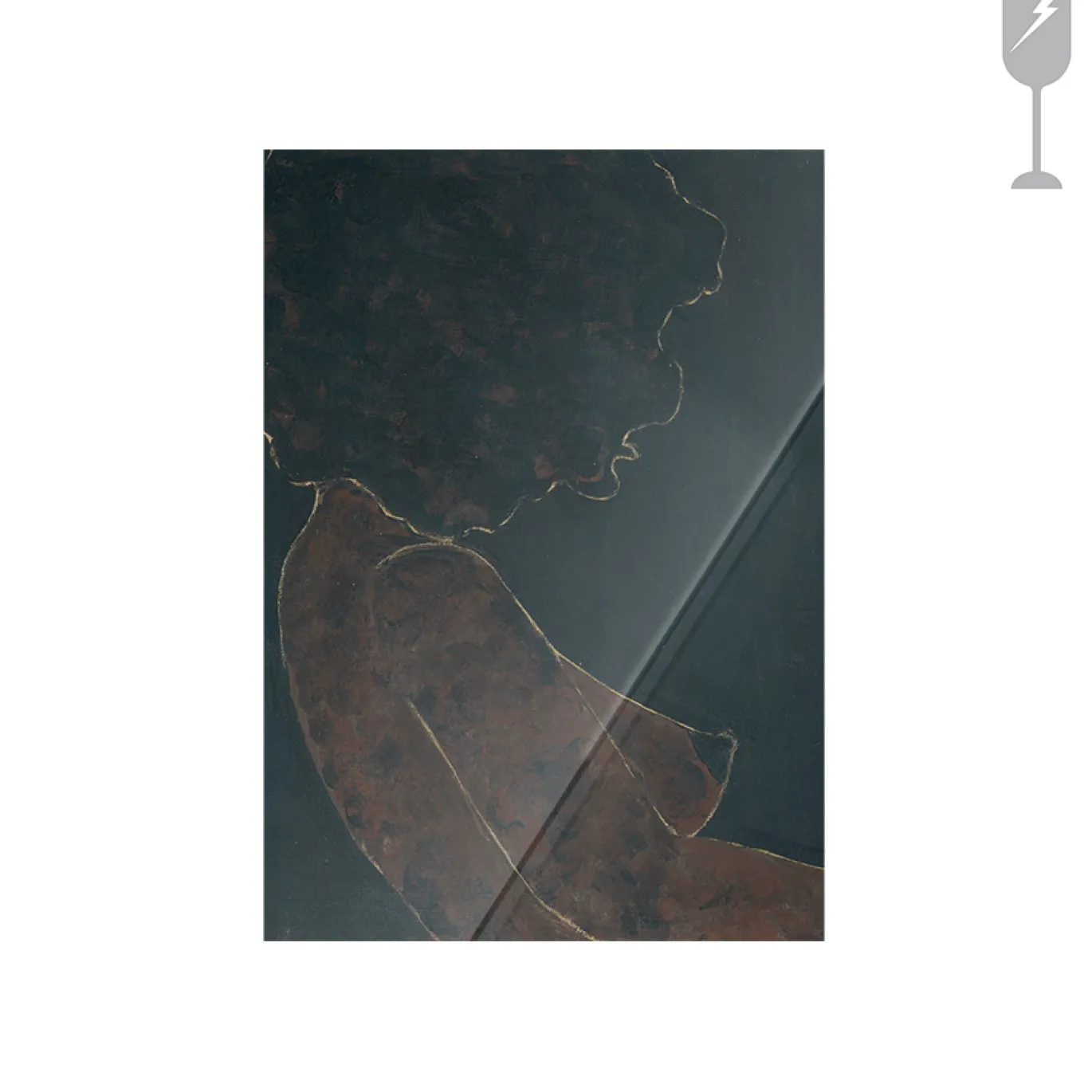 Urban Cotton Glasschilderij Cococure 40x60cm