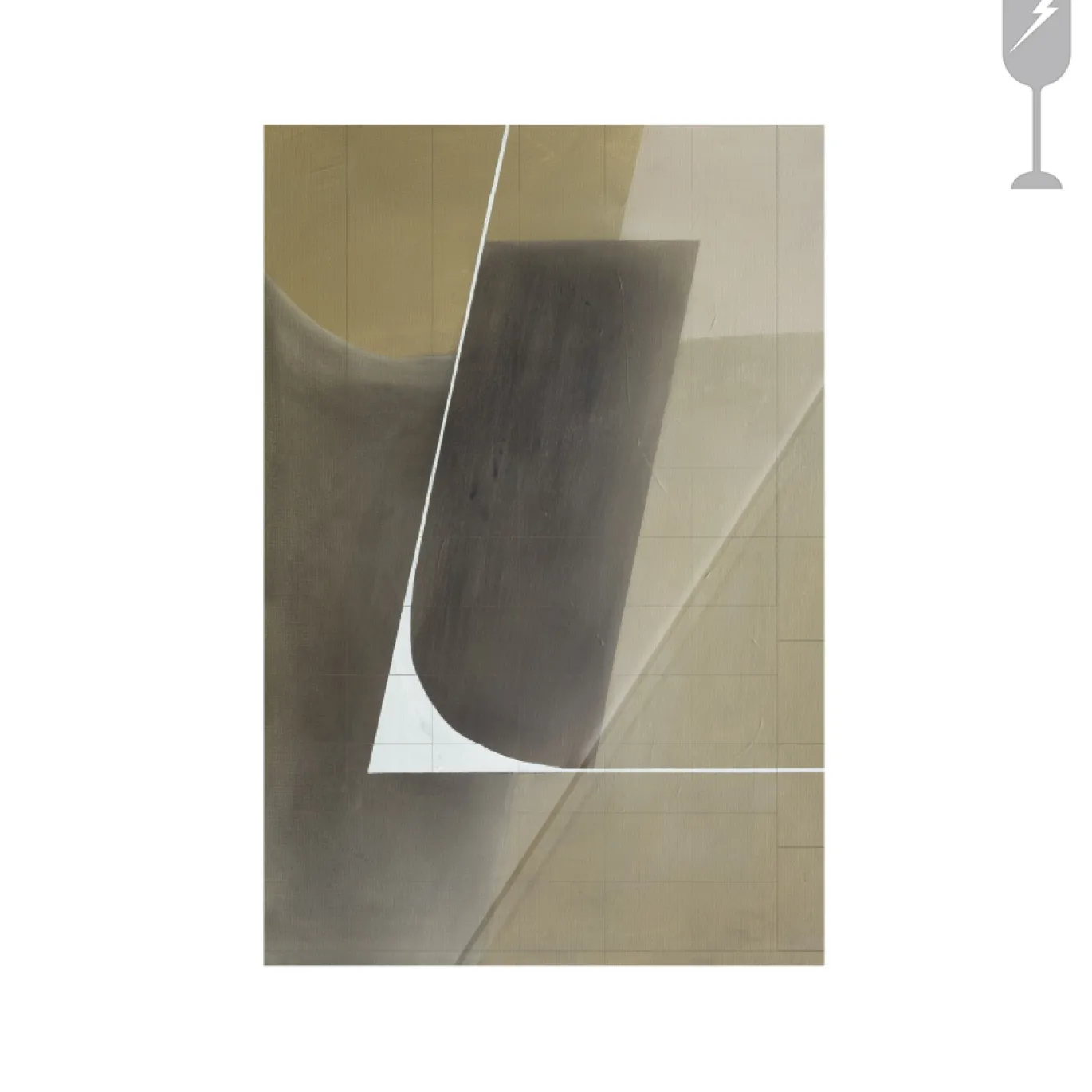 Urban Cotton Glasschilderij Gentleness 40x60cm