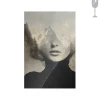 Urban Cotton Glasschilderij Female Touch 40x60cm