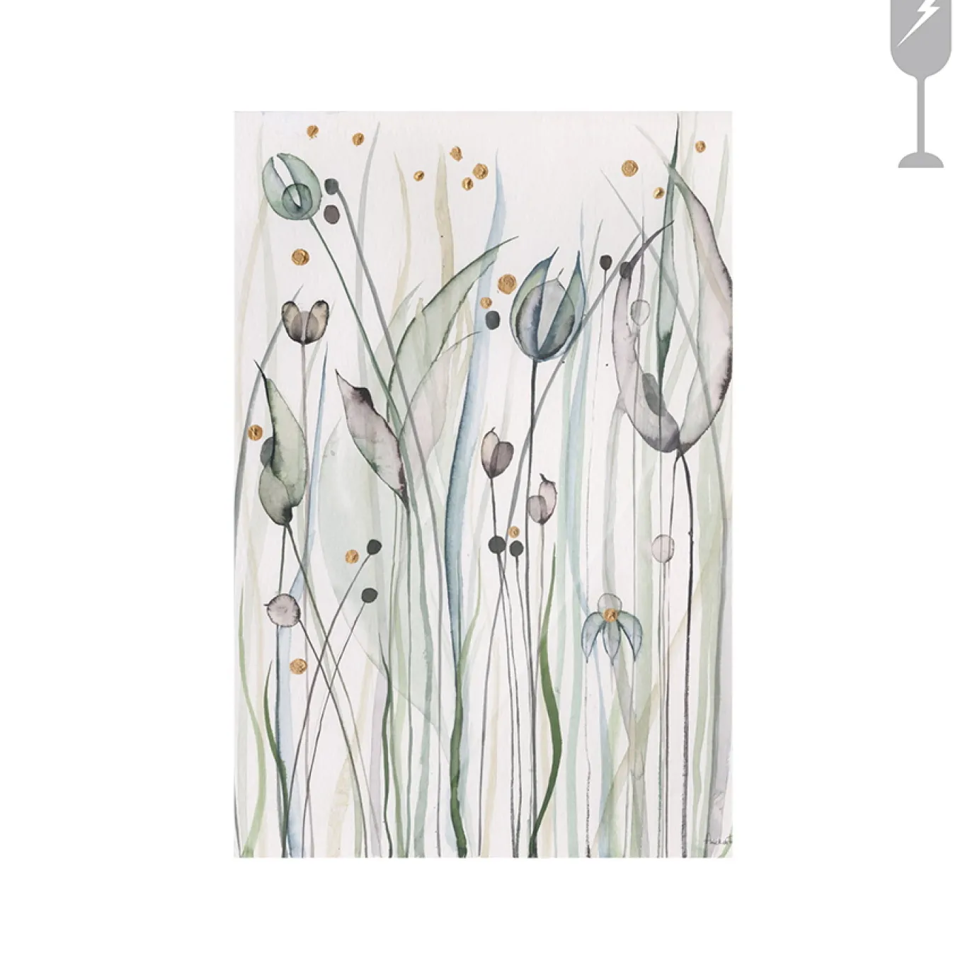 Urban Cotton Glasschilderij Dreamy Landscape 40x60cm