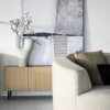 Urban Cotton Wandkleed Abstract 5 Medium 110x145cm