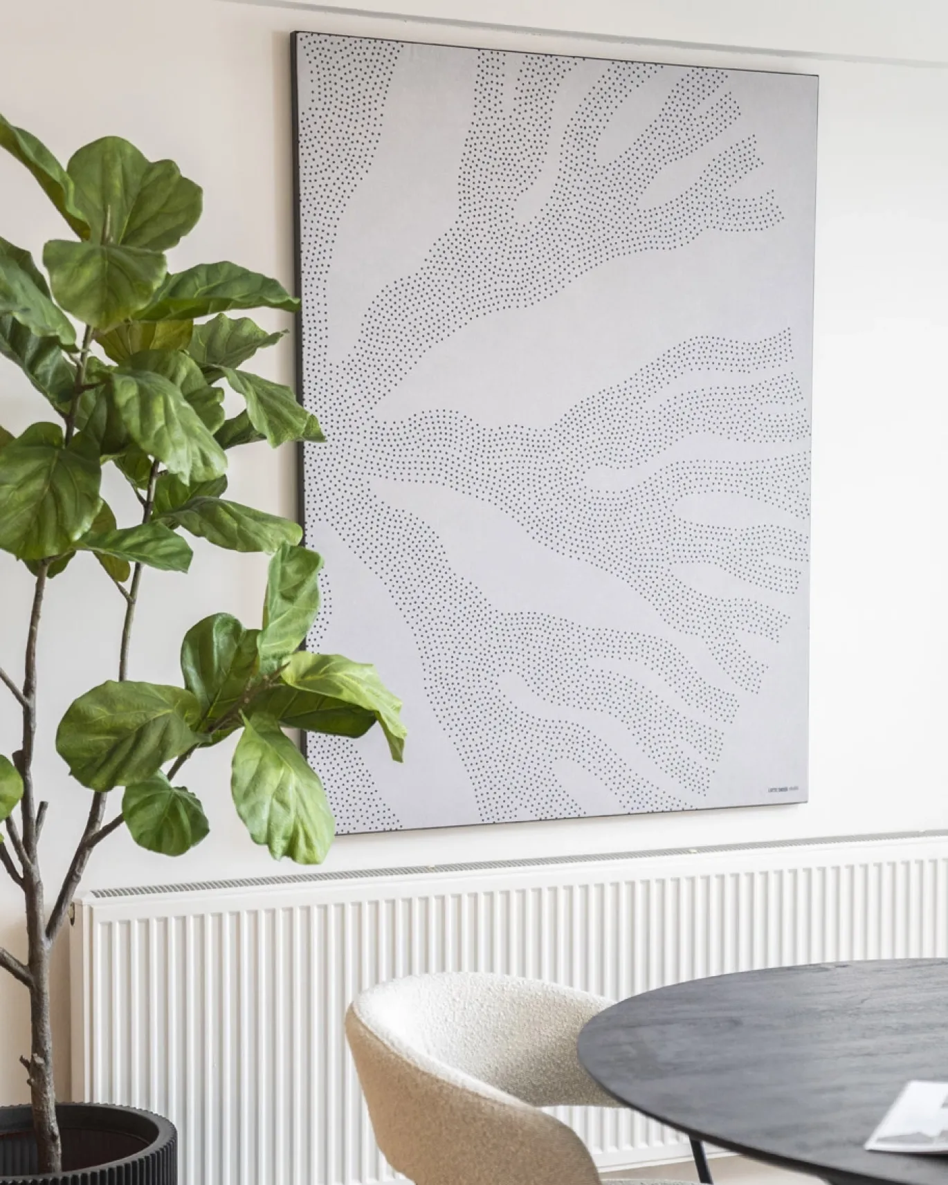 Urban Cotton Wandkleed Circle Light Large 145x190cm
