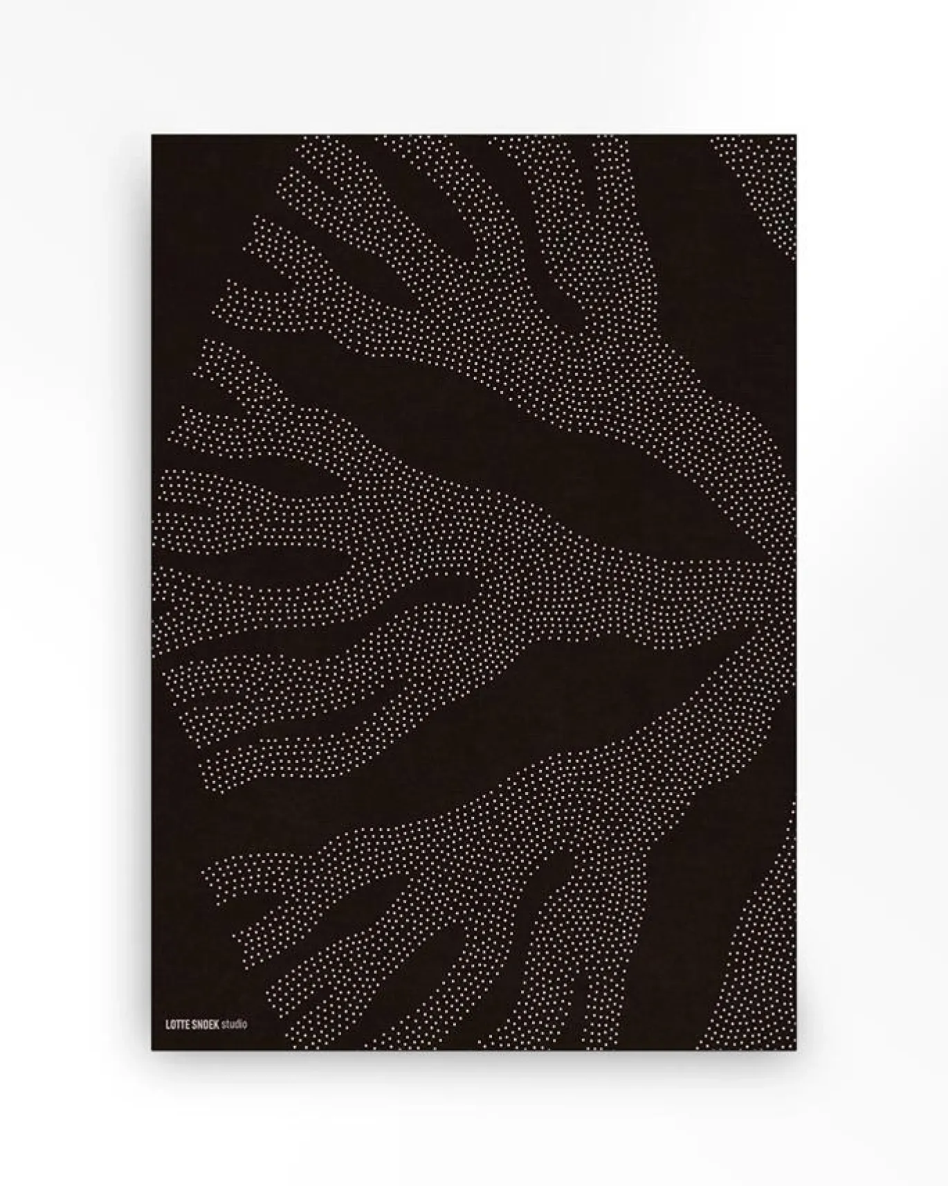Urban Cotton Wandkleed Circle Dark Large 145x190cm