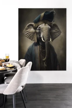 Urban Cotton Wandkleed Elephant Large 145x190cm