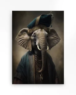 Urban Cotton Wandkleed Elephant Large 145x190cm