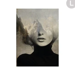 Urban Cotton Wandkleed Head In The Sky Large