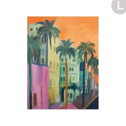 Urban Cotton Wandkleed Palm Street Large 145x190cm
