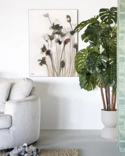 Urban Cotton Wandkleed Pastel Flowers 2 Medium 110x145cm
