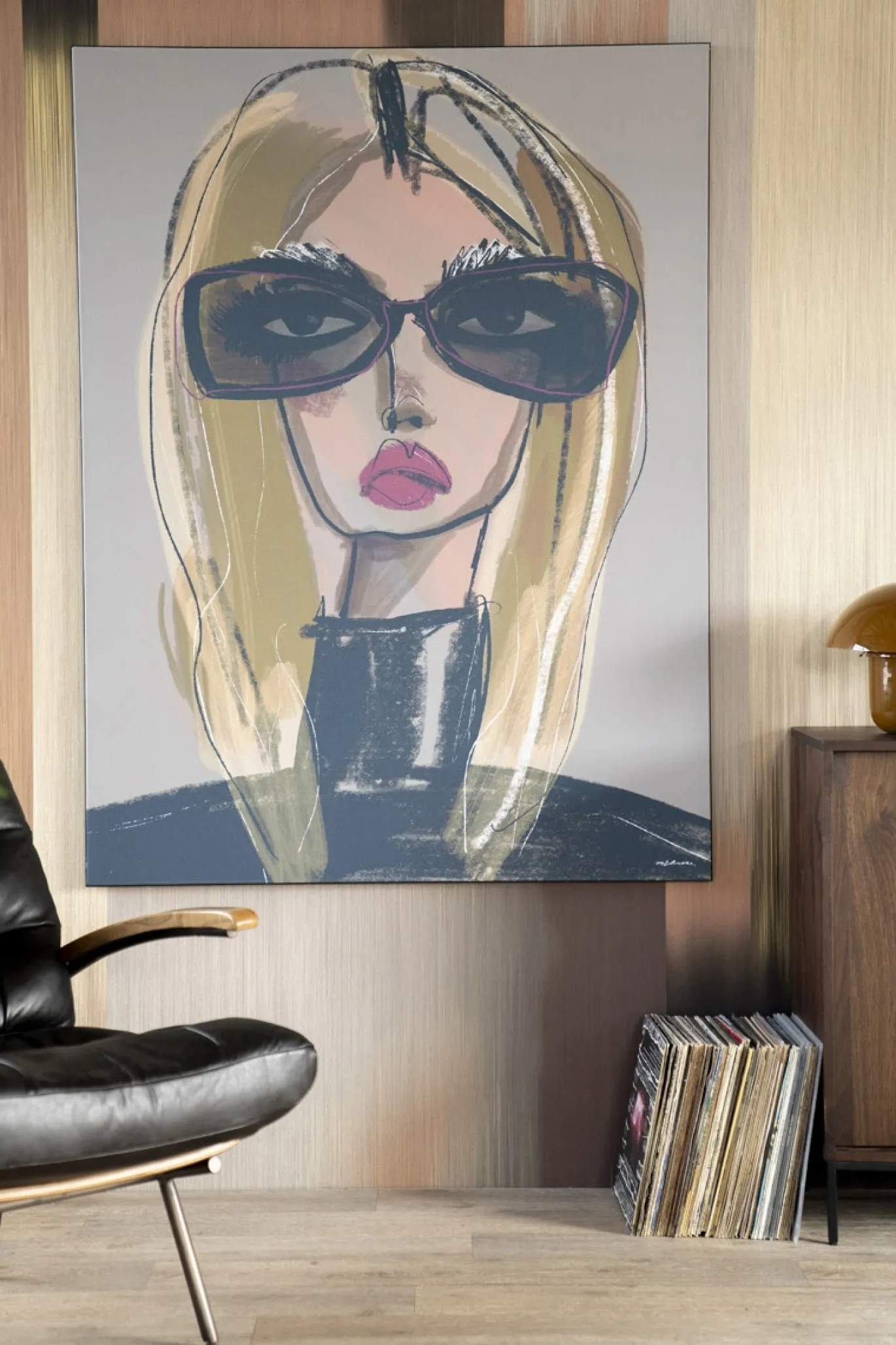 Urban Cotton Wandkleed She Knows Medium 110x145cm