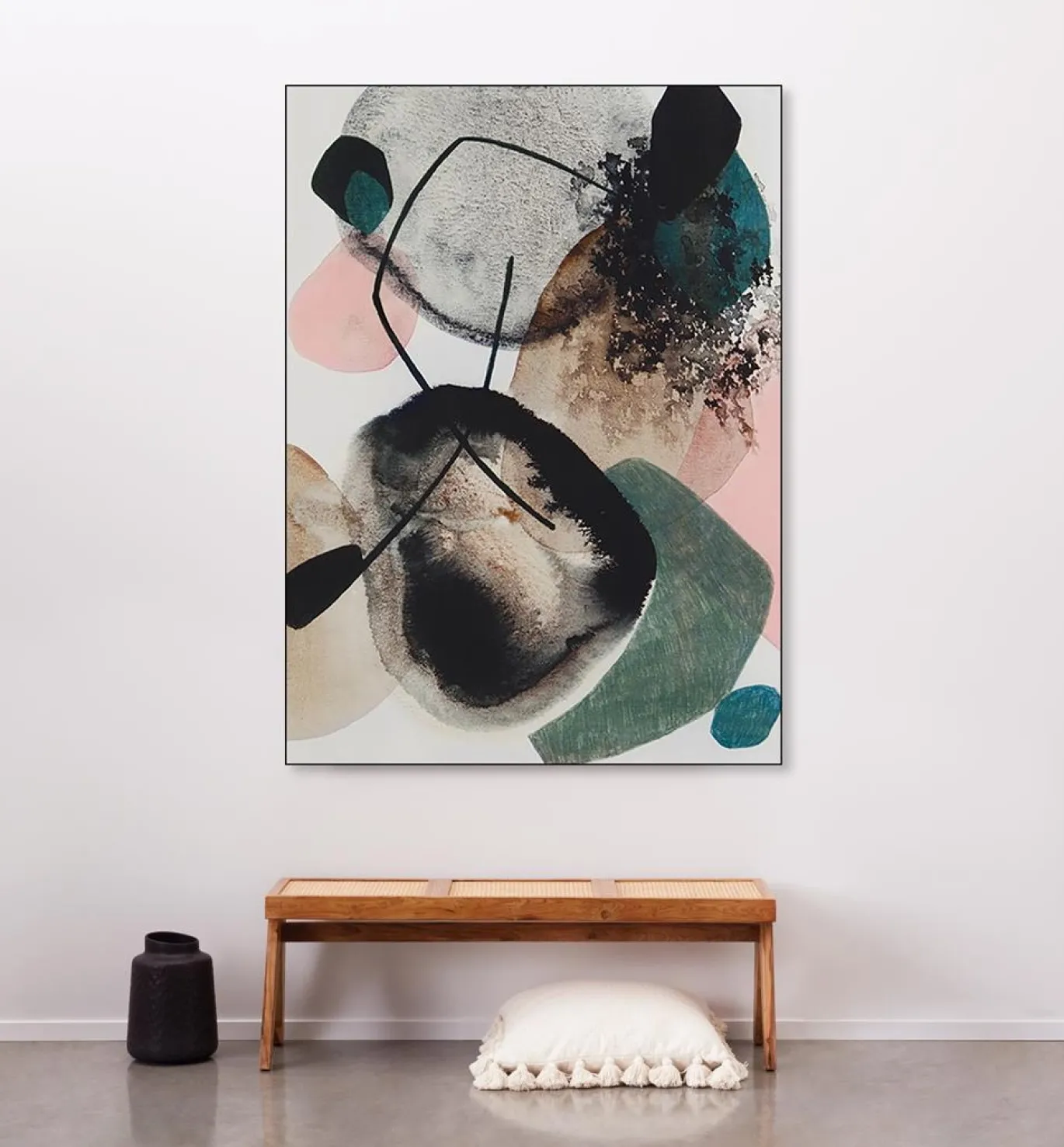 Urban Cotton Wandkleed Splash Large 145x190cm