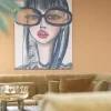 Urban Cotton Wandkleed Sunny Orange Large 145x190cm