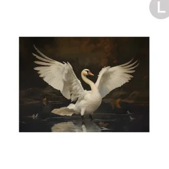 Urban Cotton Wandkleed Swan Lake Large 145x190cm