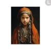 Urban Cotton Wandkleed Traditional Girl Large 145x190cm