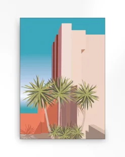 Urban Cotton Wandkleed Tropical Place Large 145x190cm