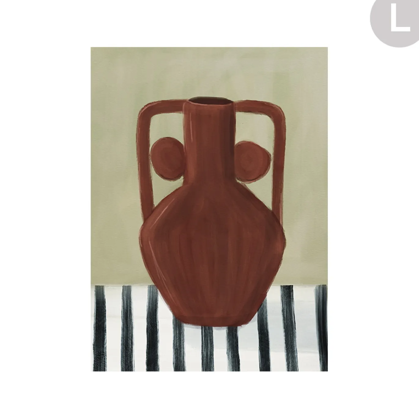 Urban Cotton Wandkleed Vivid Vase 10 Large