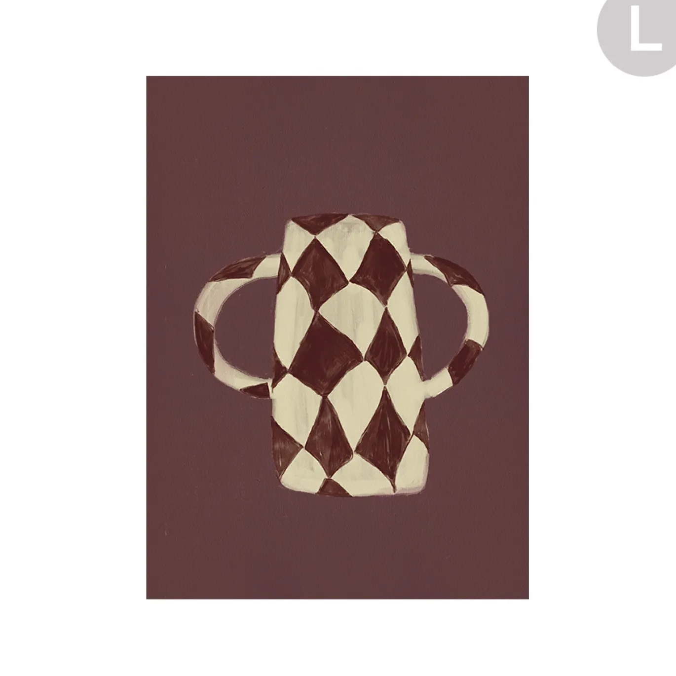 Urban Cotton Wandkleed Vivid Vase 07 Large
