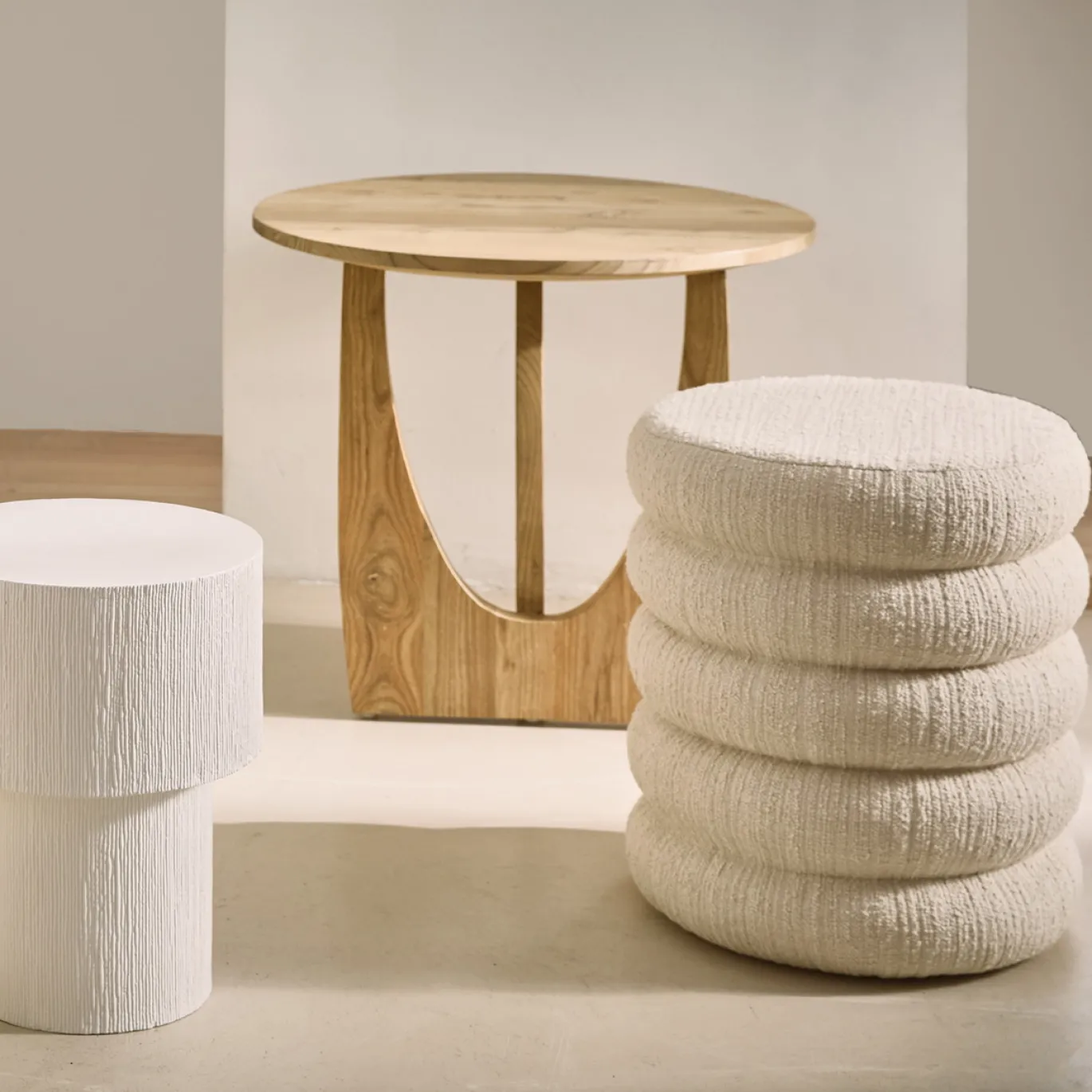 Urban Nature Culture Bijzettafel Enkei Naturel