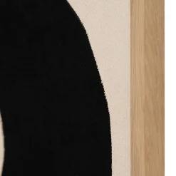 Urban Nature Culture Wanddecoratie Ocaso B Zwart / Naturel