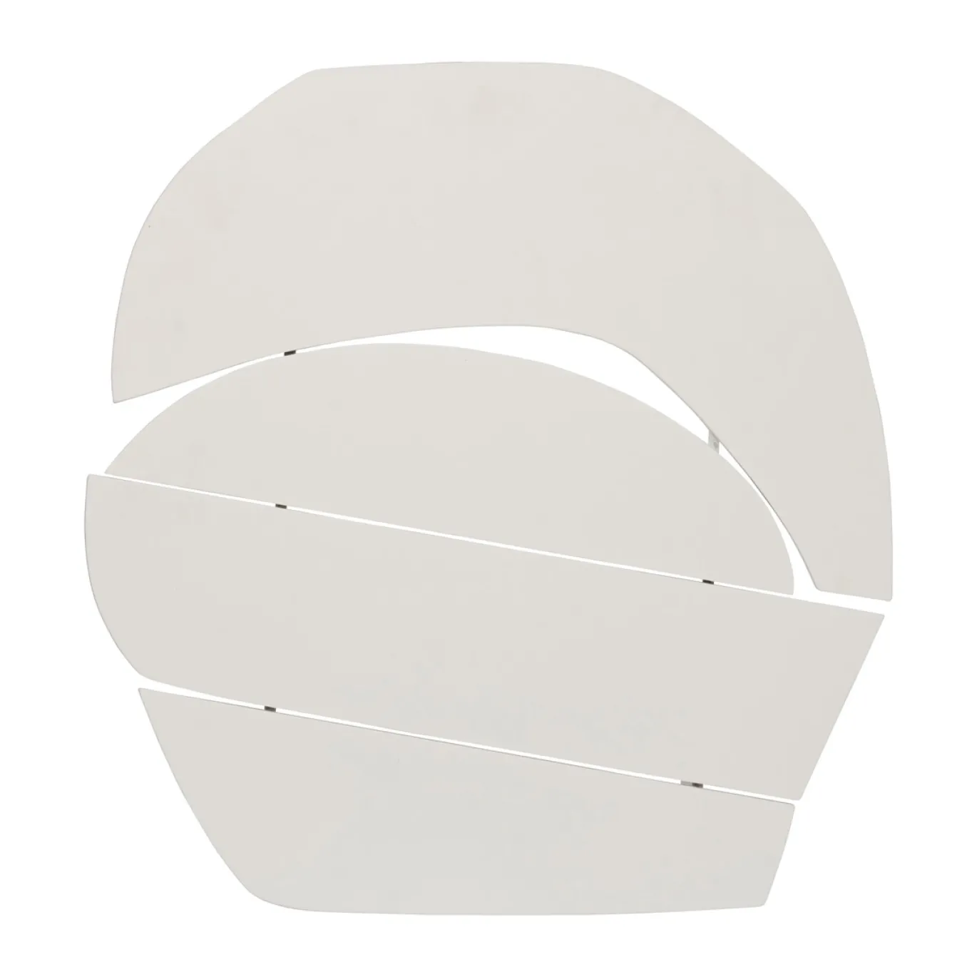 Urban Nature Culture Wanddecoratie Wood Block Off White