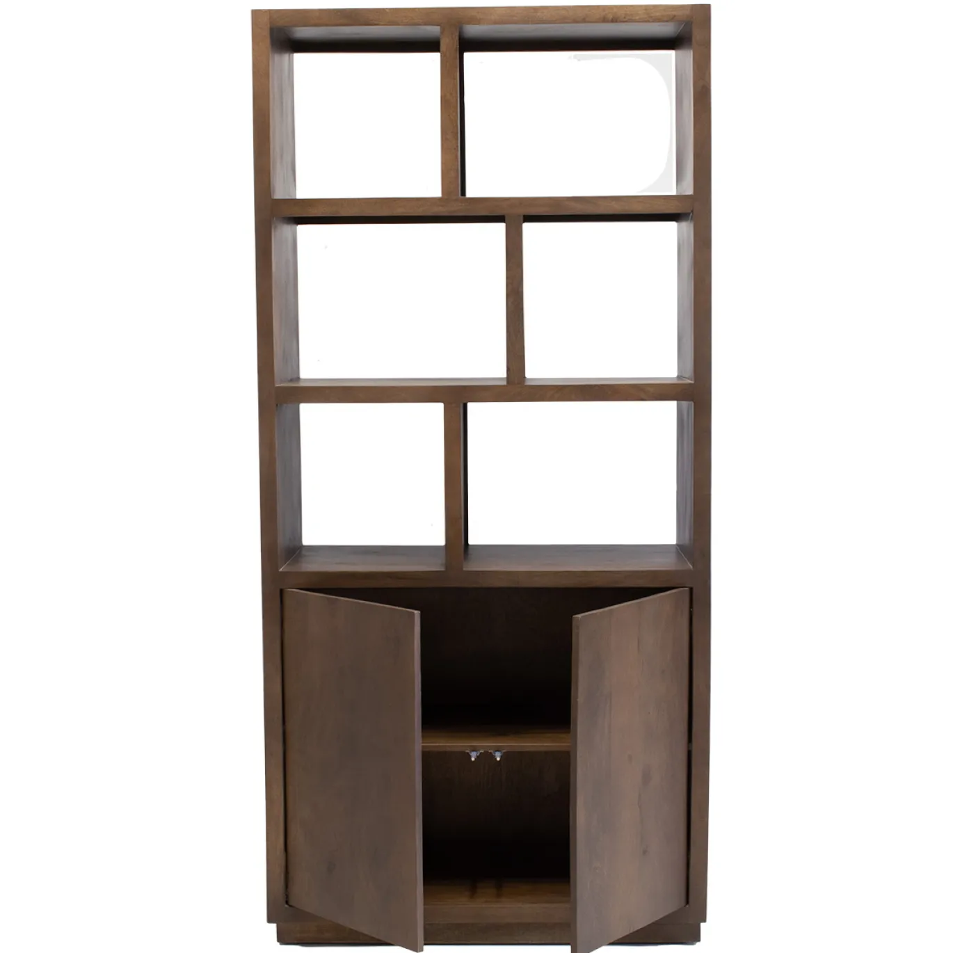 Vakkenkast Luxurious Walnoot 100cm - Giga Meubel