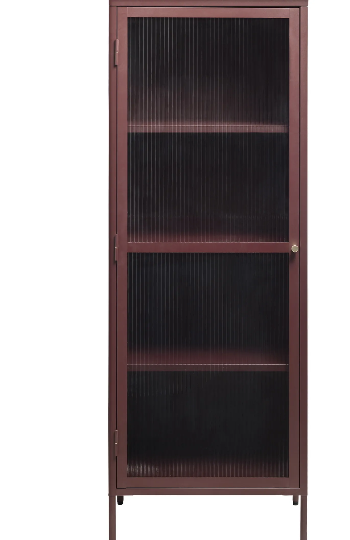 Vitrinekast Bronco Burgundy H160 cm - Giga Living