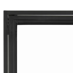 Vitrinekast Bronx Metal Zwart - Giga Living