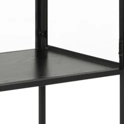Vitrinekast Bronx Metal Zwart - Giga Living