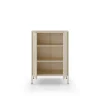 Vitrinekast Diora 2d Crème - Giga Meubel