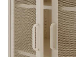Vitrinekast Diora 2d Crème - Giga Meubel