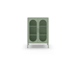 Vitrinekast Diora 2d Mintgroen - Giga Meubel