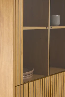 Vitrinekast Juna Naturel - Giga Living