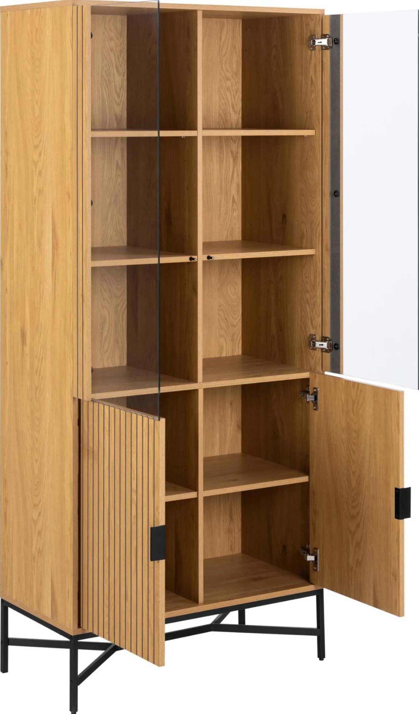 Vitrinekast Juna Naturel - Giga Living