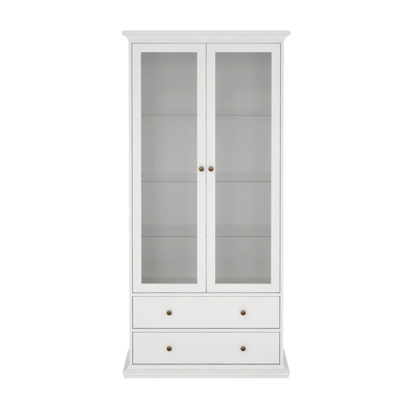 Vitrinekast Paris Wit - Giga Living