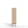 Vitrinekast Stanford Eiken Wit 145cm - Giga Living