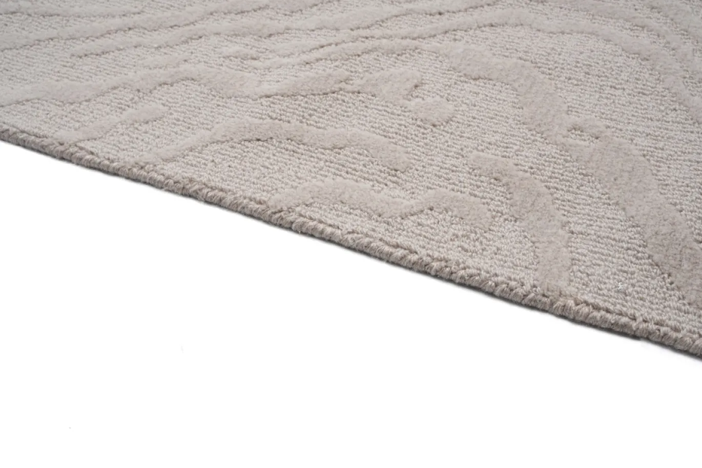 Vloerkleed Atmore Grijs 160x230cm - Giga Living