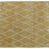 Vloerkleed Florence Geruit Mosterd 200x300cm - Giga Living