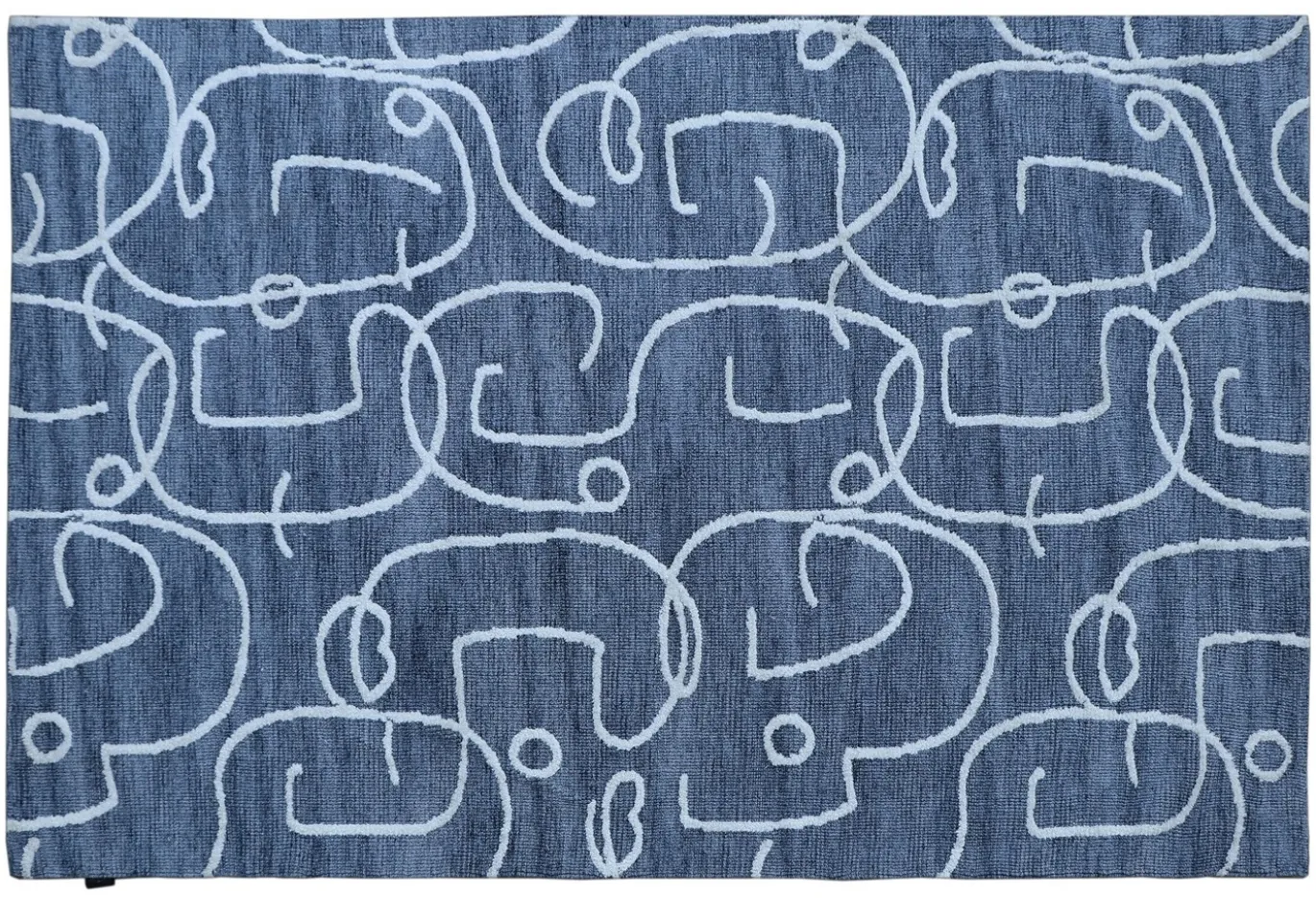 Vloerkleed Florence Grijs 200x300cm - Giga Living