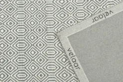 Vloerkleed Kiana Grijs/Naturel 160x230cm - Giga Living