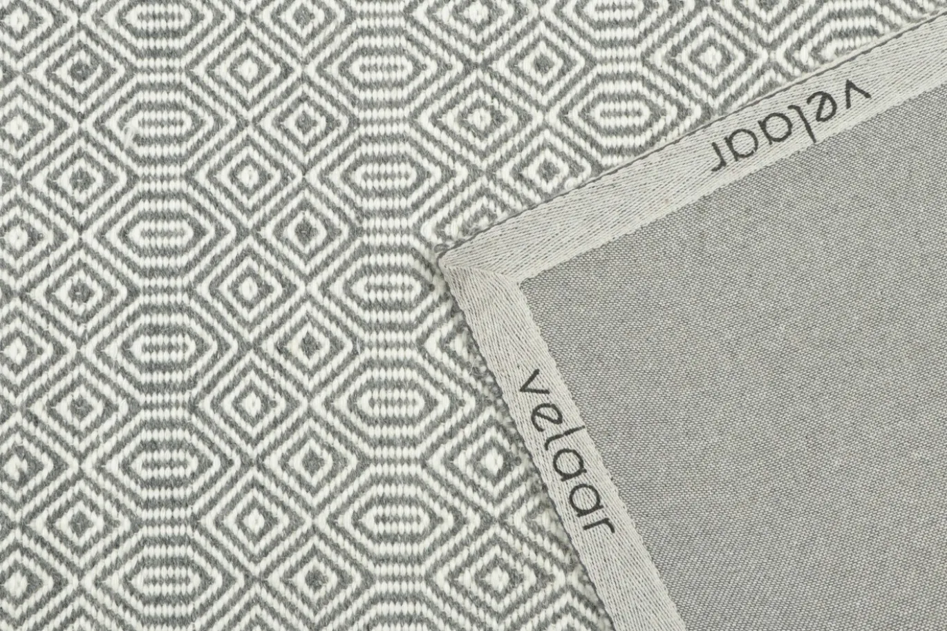 Vloerkleed Kiana Grijs/Naturel 160x230cm - Giga Living