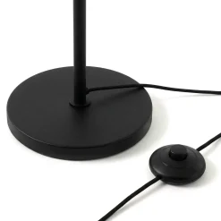 Vloerlamp Anita 1-Lichts Amber Glas - Giga Meubel
