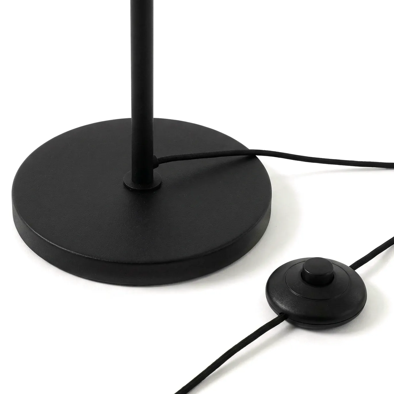 Vloerlamp Anita 1-Lichts Amber Glas - Giga Meubel