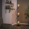 Vloerlamp Arcus 3-lichts Sienna Bruin - Giga Meubel
