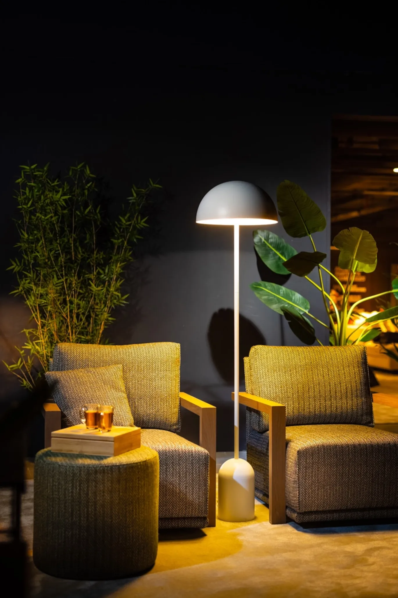 Vloerlamp Bobby Metaal Wit - Giga Meubel